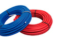 Saninstal tube multi-couches pert-alu rouge 20x2 mm sur rouleau 10m
