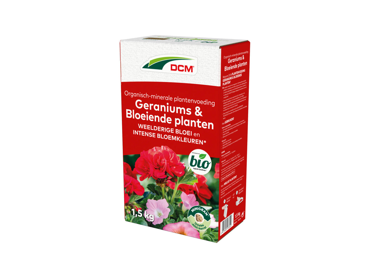 meststof voor geraniums & bloeiende planten 1,5kg
