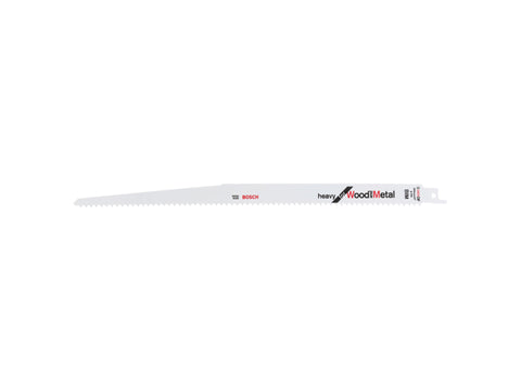Bosch Professional S 1411 DF Heavy for Wood and Metal reciprozaagblad BIM 300mm hout/metaal 5 stuks