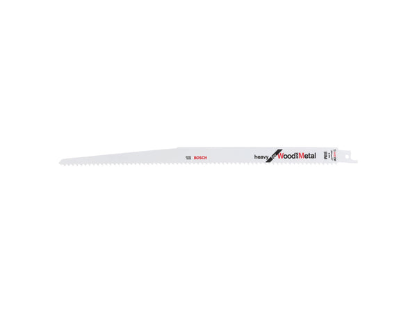 Bosch Professional S 1411 DF Heavy for Wood and Metal reciprozaagblad BIM 300mm hout/metaal 5 stuks