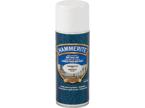 Hammerite metaallak hamerslag 0,4l wit