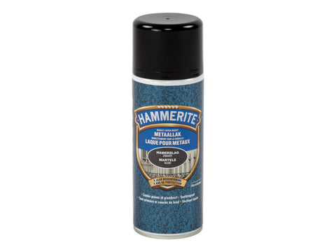 Hammerite metaallak hamerslag 0,4l zwart