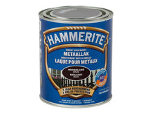 Hammerite laque pour métaux brillant 0,75l brun foncé