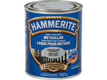 Hammerite laque pour métaux brillant 0,75l gris argent