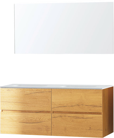 Meubel Molto eik gold 140 Solid spiegel