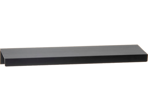 Linea Bertomani meubelgreep 128mm aluminium zwart mat