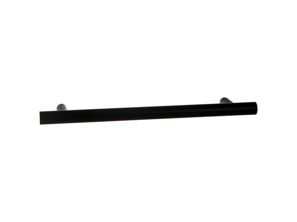 Linea Bertomani meubelgreep 12,8cm aluminum zwart
