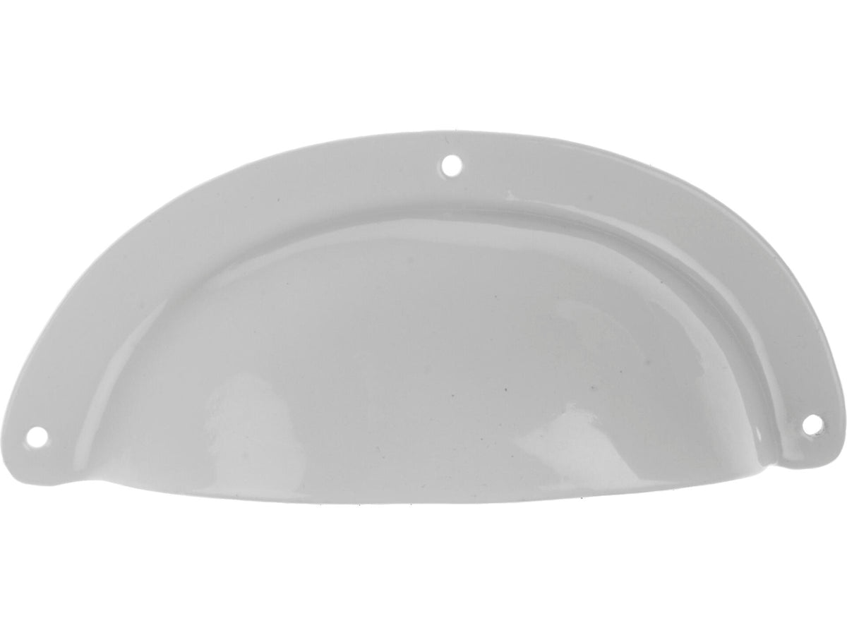 Linea Bertomani meubelgreep 76mm aluminium wit