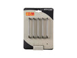 Linea Bertomani meubelgreep 96mm inox look 5 stuks