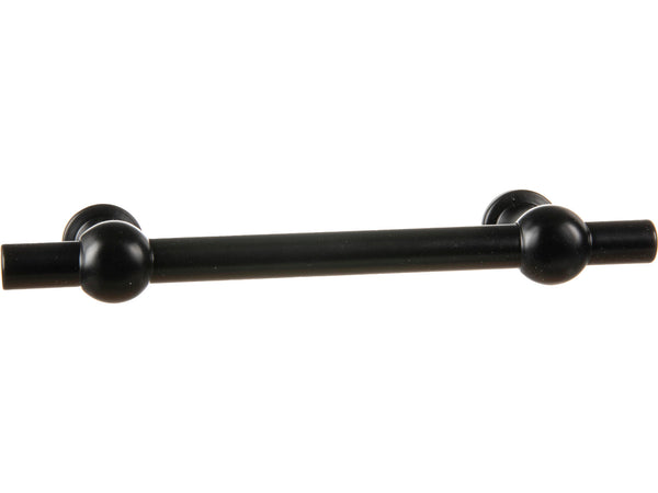 Linea Bertomani poignée de meuble 9,6cm noir