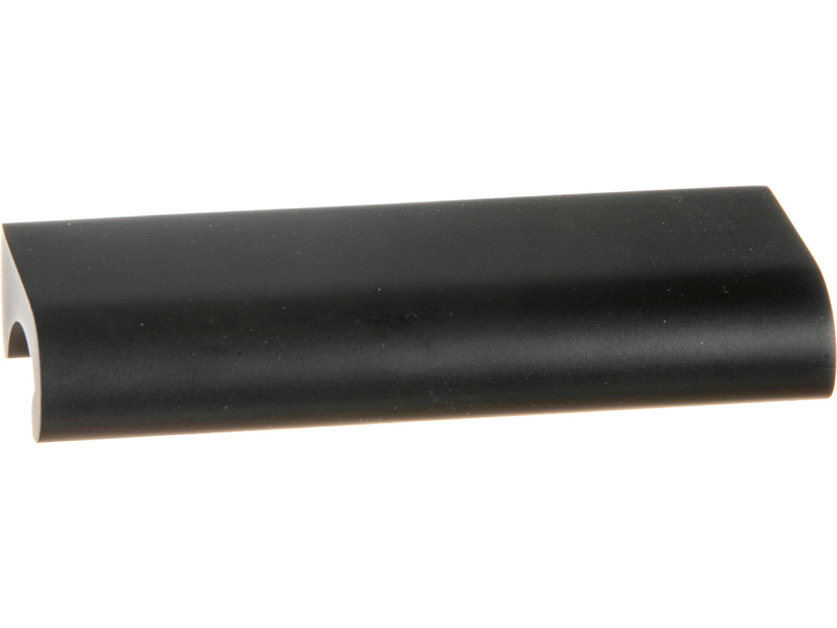 Linea Bertomani meubelgreep rechthoek 64mm aluminium zwart