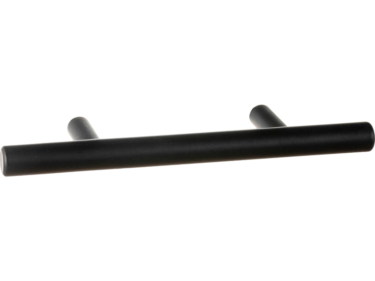 Linea Bertomani meubelgreep staaf 64mm aluminium zwart