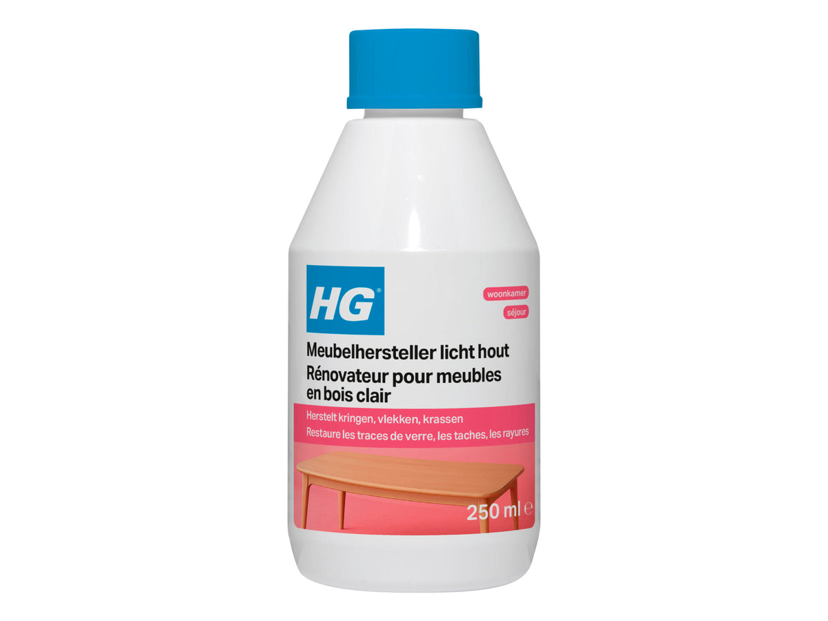 HG meubeline voor lichte houtsoorten 250ml
