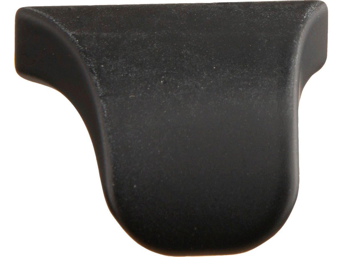 Linea Bertomani meubelknop 16mm zamak zwart