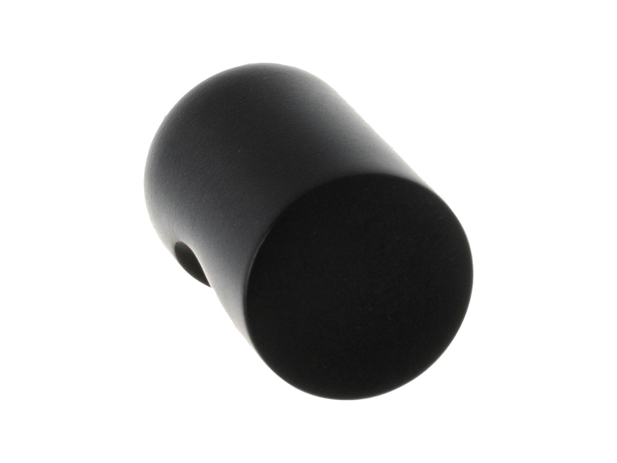 Linea Bertomani meubelknop 18mm aluminium zwart