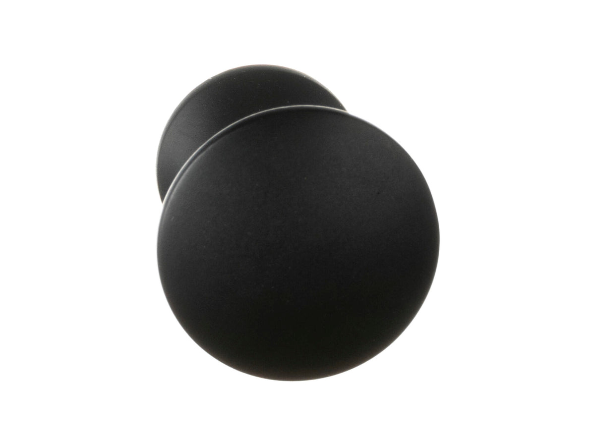 Linea Bertomani meubelknop 22mm aluminium zwart