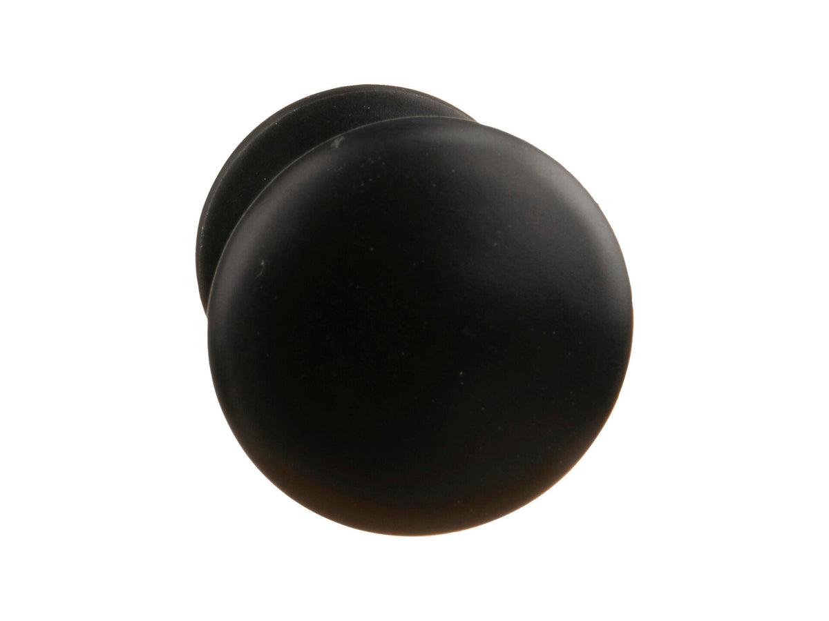 Linea Bertomani meubelknop 25mm zamak zwart