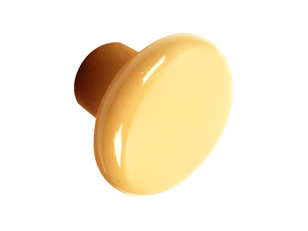 Linea Bertomani meubelknop 32mm porselein geel