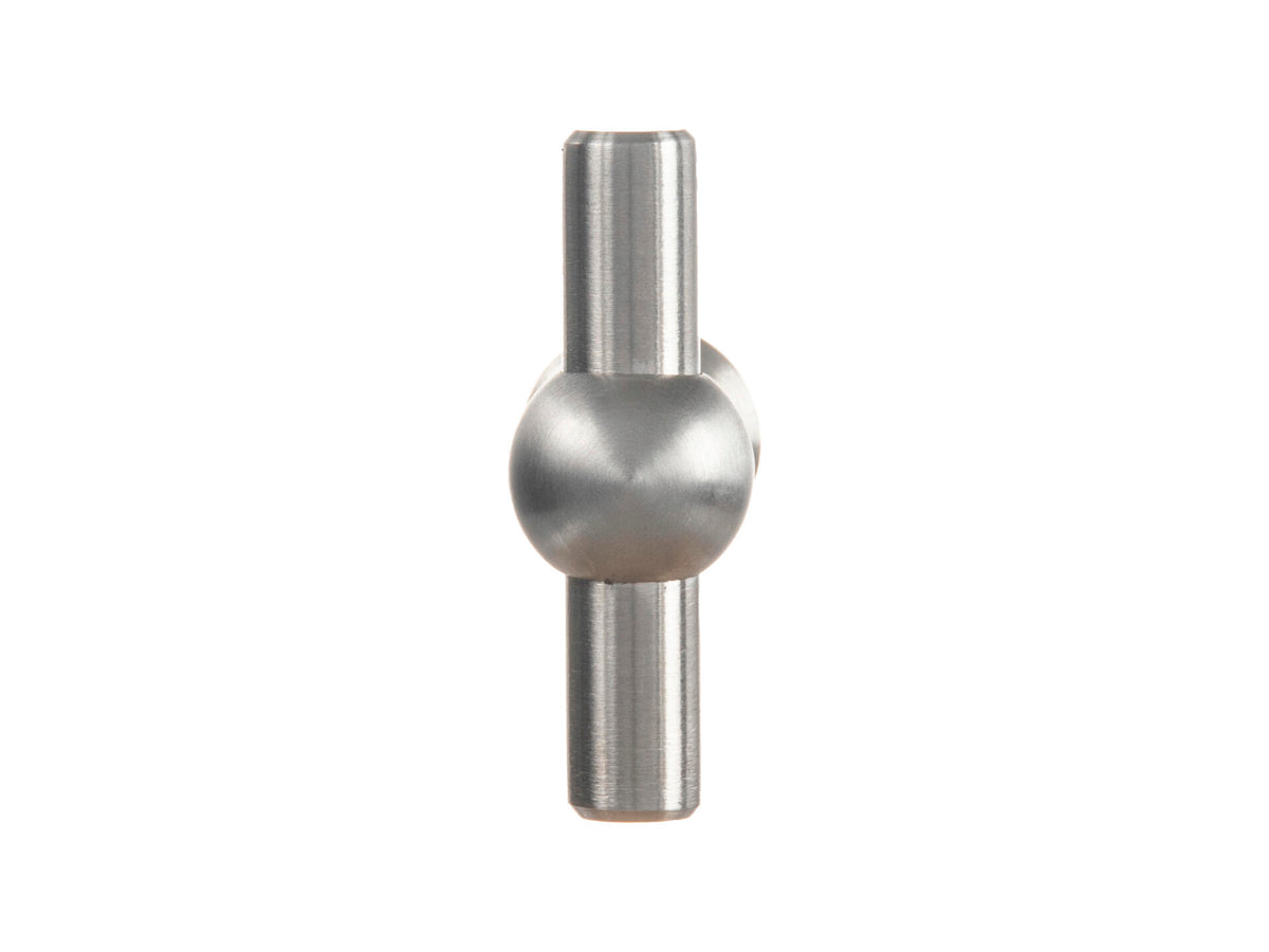 Linea Bertomani meubelknop 46x36 mm inox 6 stuks