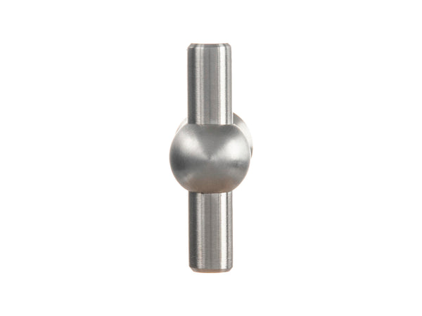 Linea Bertomani meubelknop 46x36 mm inox 6 stuks