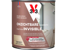 V33 meubelvernis onzichtbare afwerking mat 0,5l kleurloos