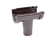 Scala middenspruitstuk voor dakgoot G80 PVC bruin