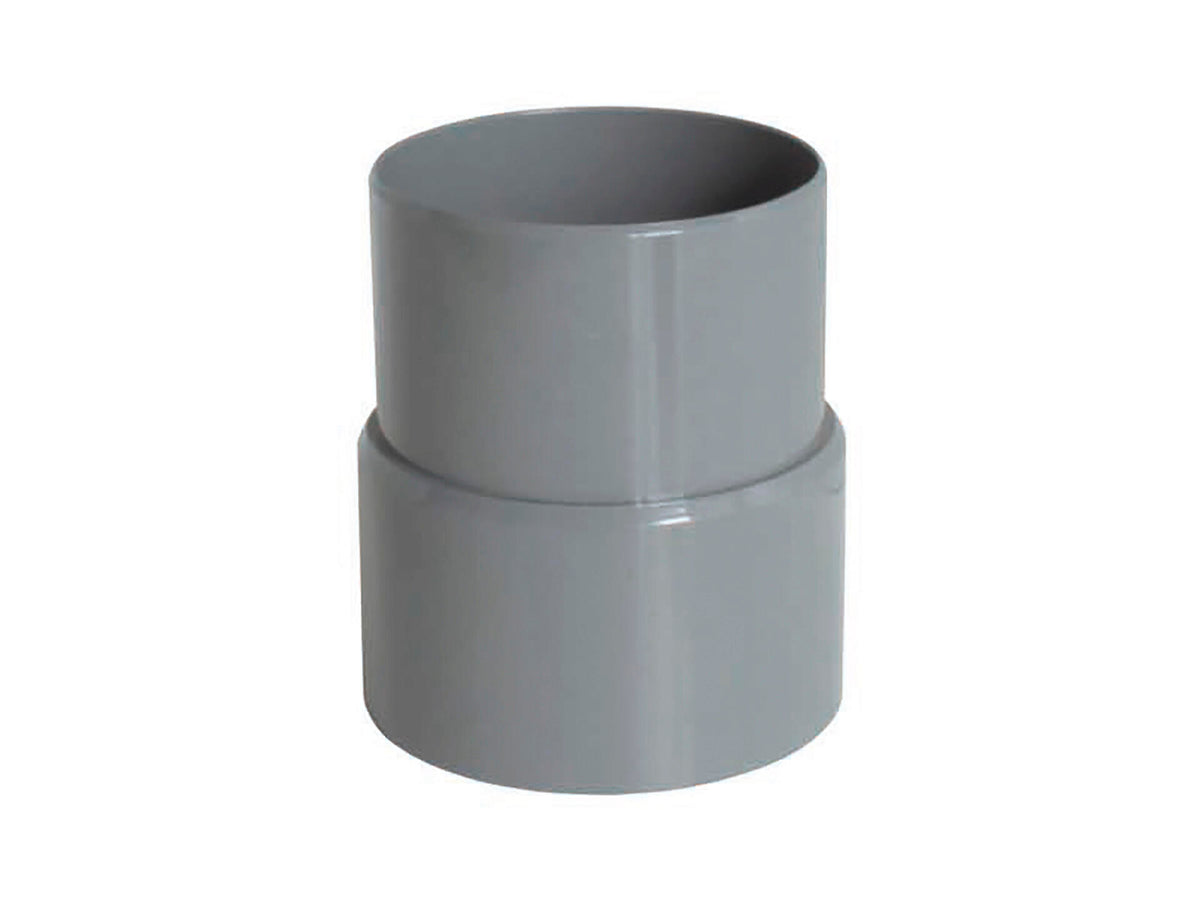 Scala mof regenwaterafvoer 100mm MF PVC donkergrijs