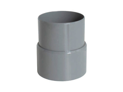 Scala mof regenwaterafvoer 100mm MF PVC donkergrijs