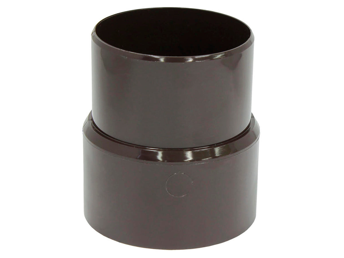 Scala mof regenwaterafvoer 80mm MF bruin