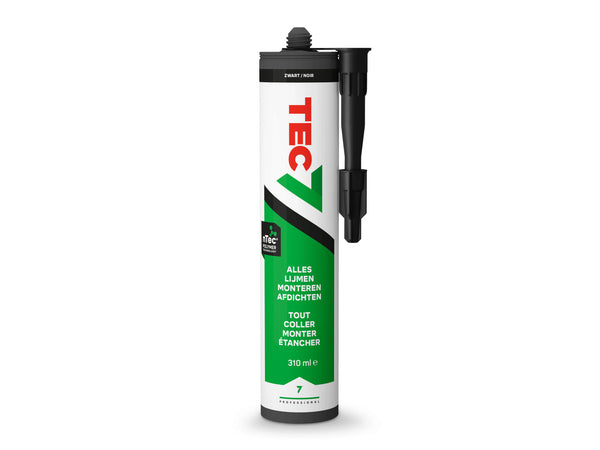Tec7 mastic-colle 310ml noir