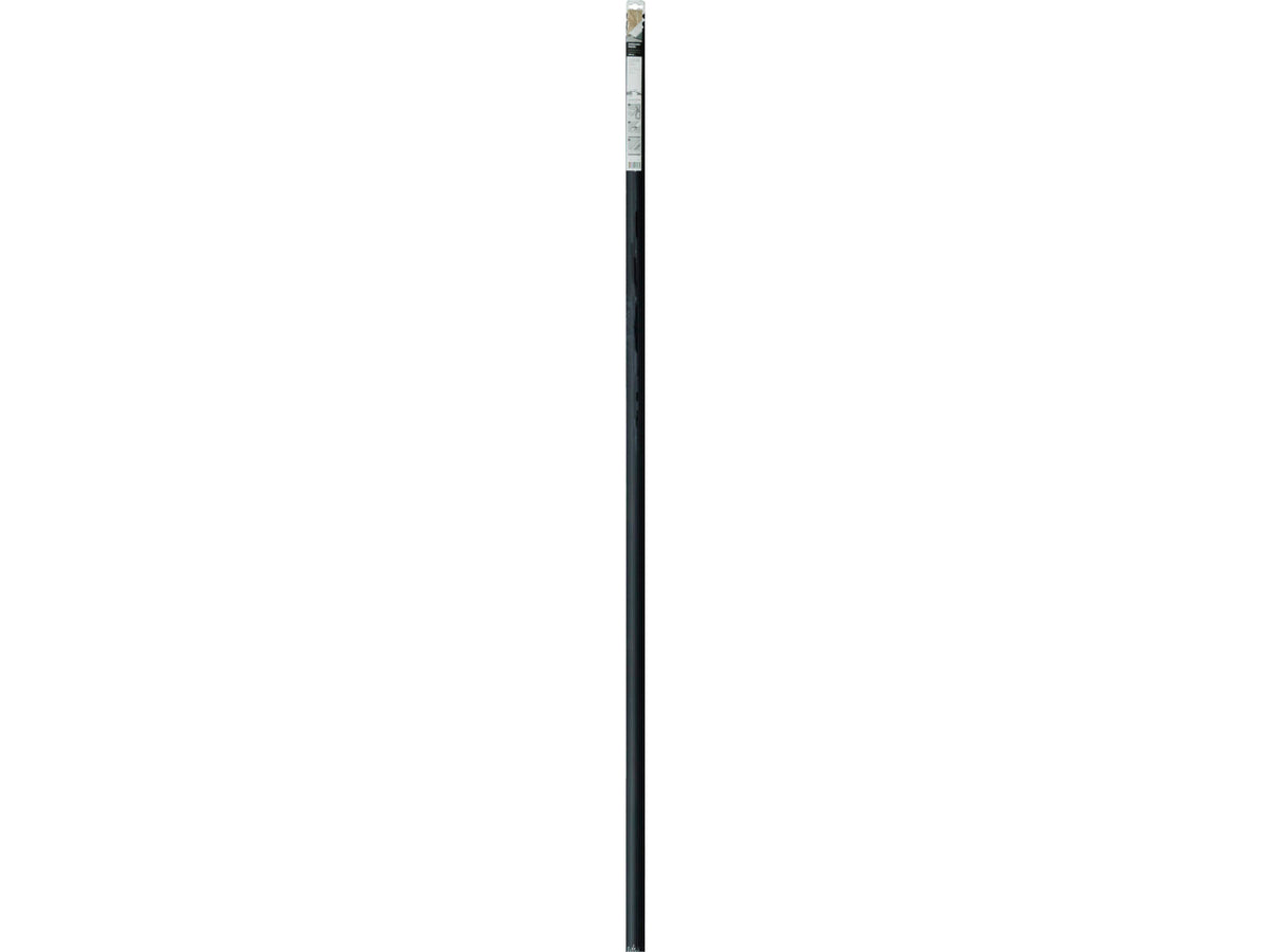 multiprofiel zelfklevend 0-8x40x1900 mm zwart