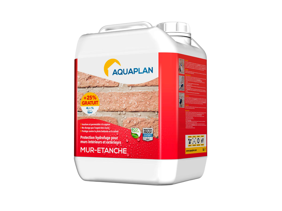 Aquaplan muur-dicht 4l + 25% transparant