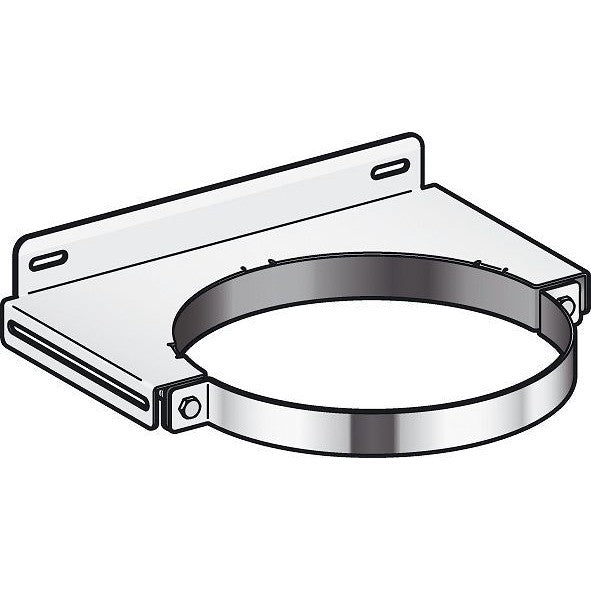 Muurbeugel CONDENSOR POUJOULAT 150MM