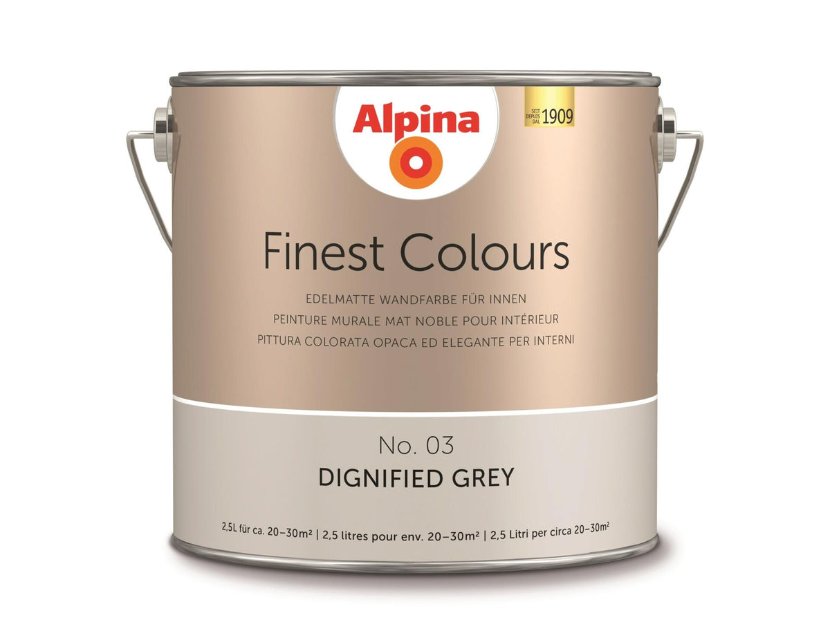 Alpina muurverf Dignified Grey 2,5l