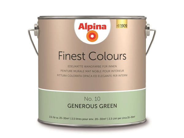 Alpina muurverf Generous Green 2,5l
