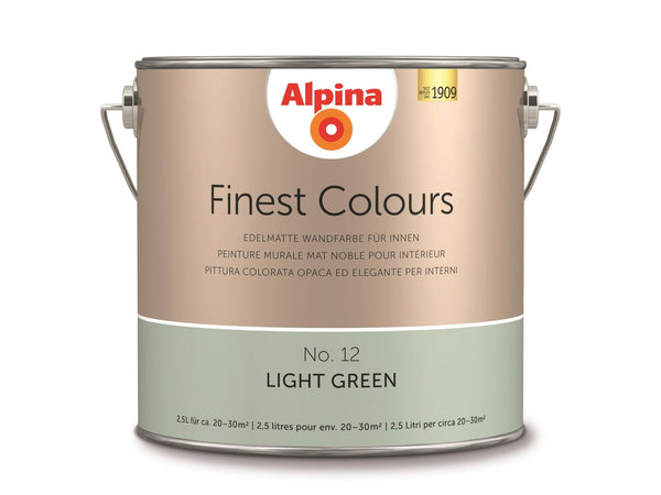Alpina muurverf Light Green 2,5l