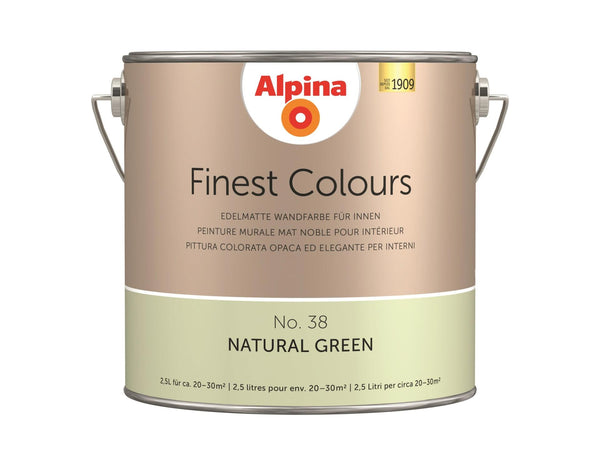Alpina muurverf Natural Green 2,5l