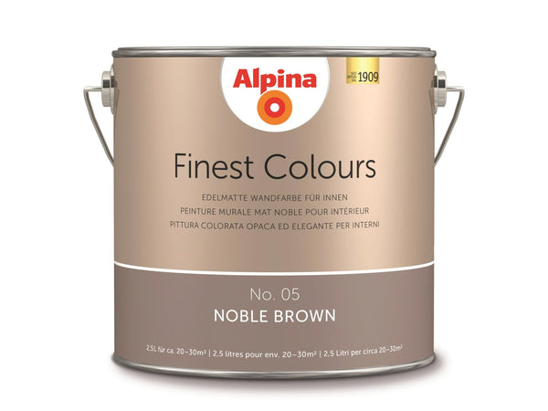 Alpina muurverf Noble Brown 2,5l