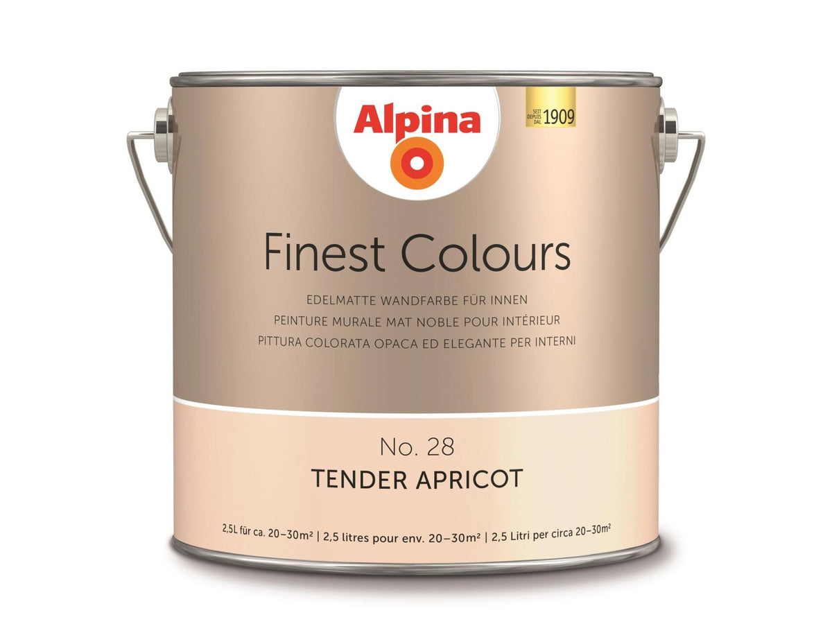 Alpina muurverf Tender Apricot 2,5l