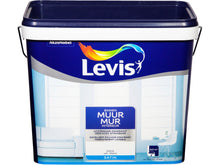 Levis muurverf zijdeglans 5l wit