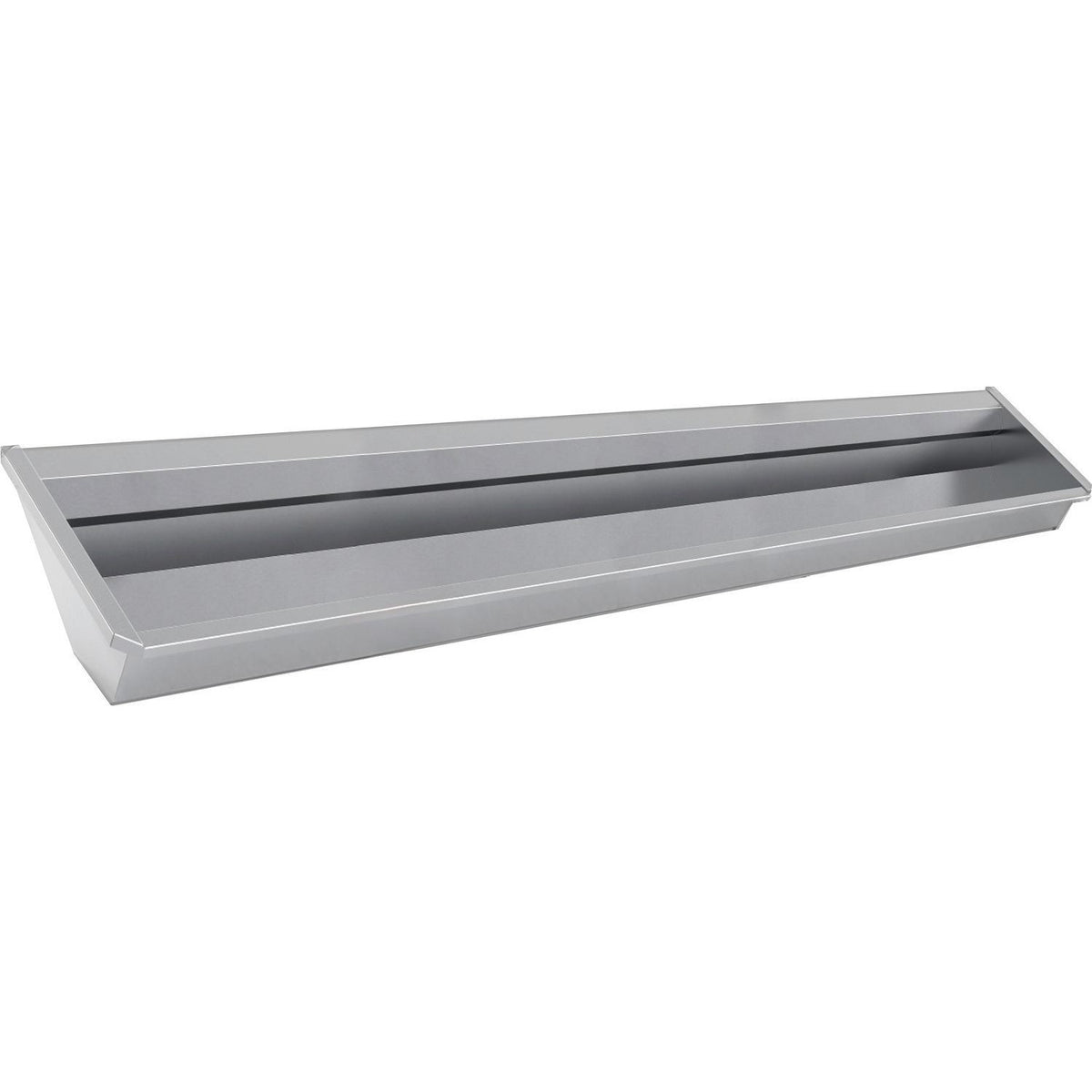 Muurwasgoot sanilav intersan 300CM Rvs 2 leidingen