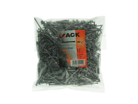 Mack nagels met platte kop 2,2x45 mm 1kg