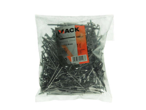 Mack nagels met platte kop 2,7x60 mm 1kg