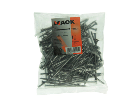 Mack nagels met platte kop 3,5x70 mm 1kg