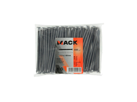 Mack nagels met platte kop 4x100 mm 1kg