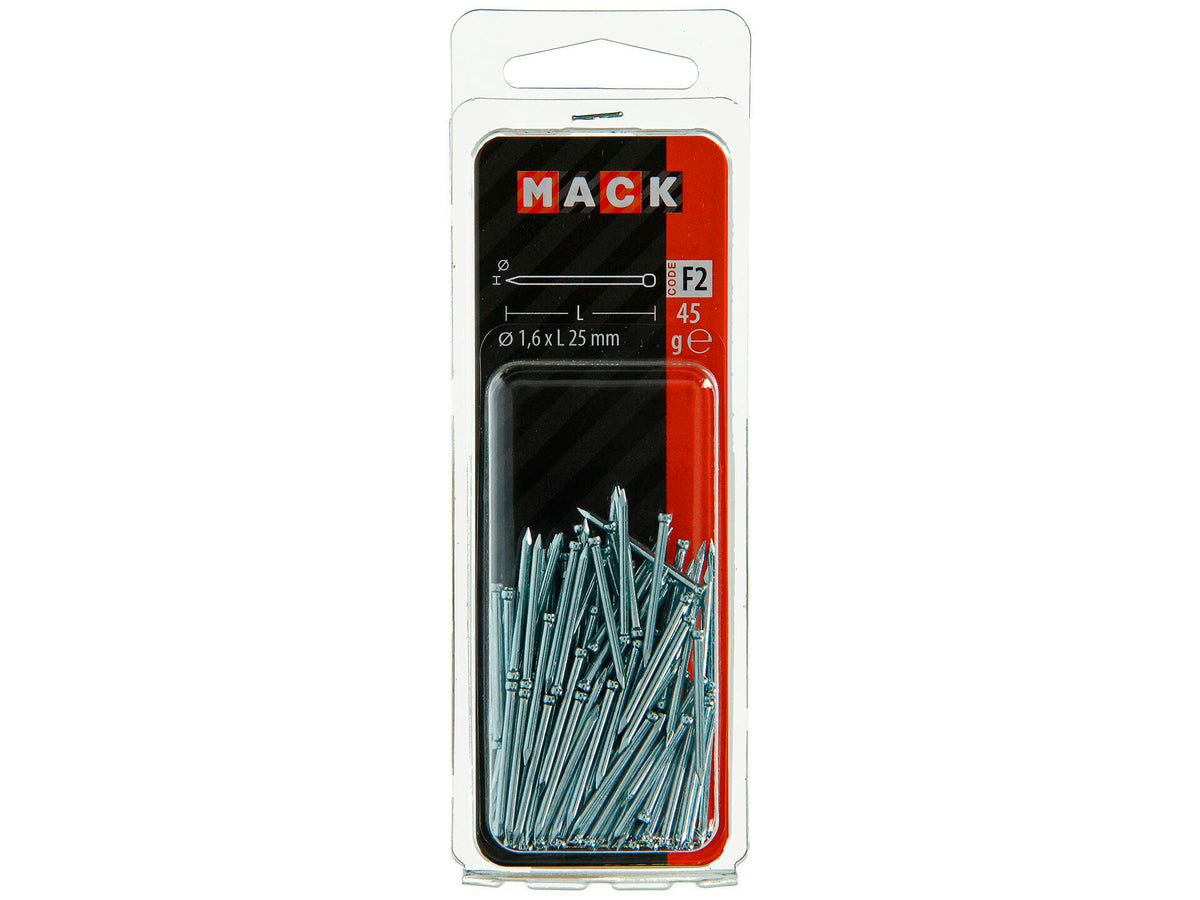 Mack nagels met ronde kop 1,6x25 mm 45g