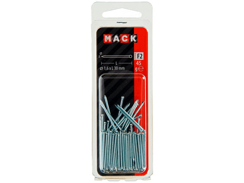 Mack nagels met ronde kop 1,6x30 mm 45g