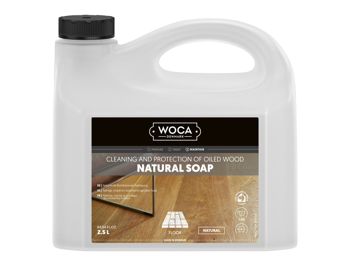 Woca natuurzeep houtl 2,5l naturel