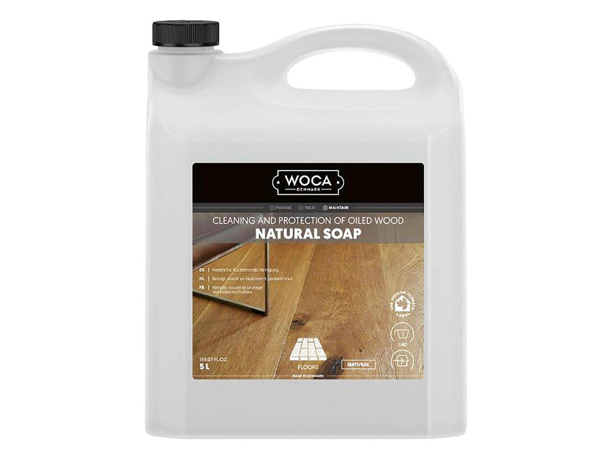 Woca natuurzeep houtl 5l naturel