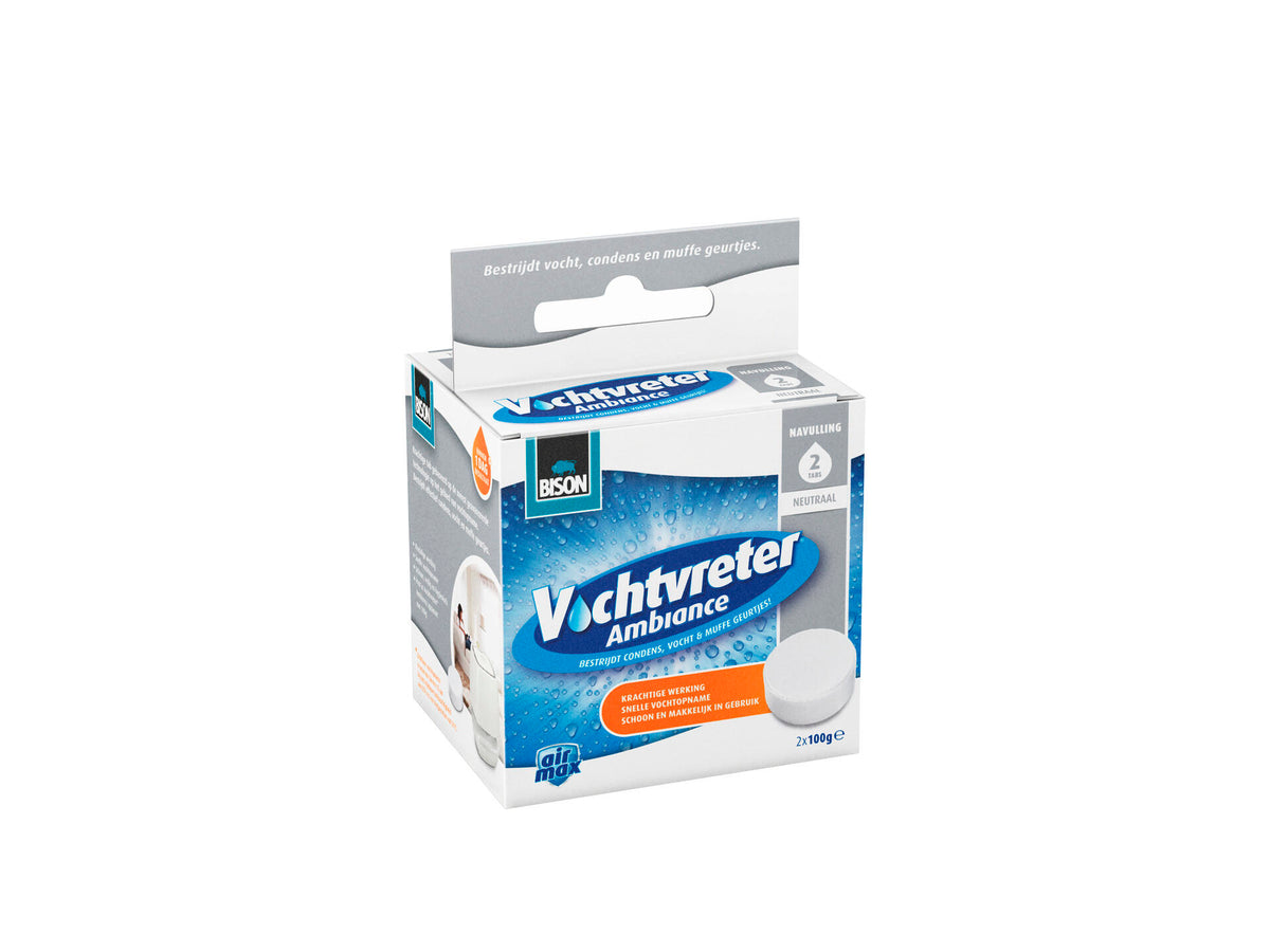 Bison navulling vochtvreter Ambiance 2x100 g geurloos
